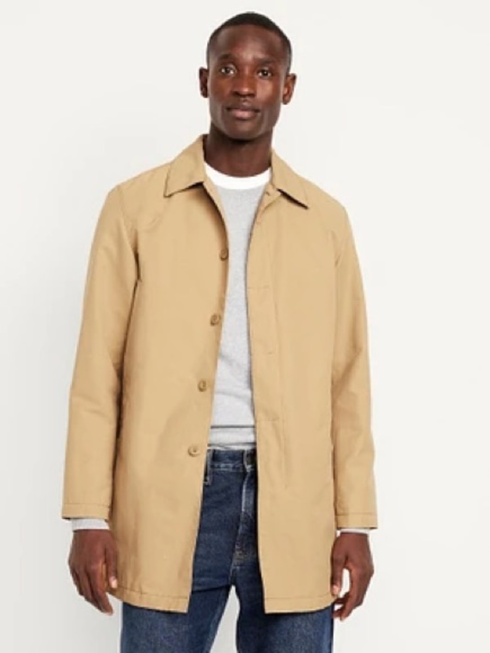 Old Navy Tan Water-Resistant Tech Car Coat Size XXXL NWT Brand New